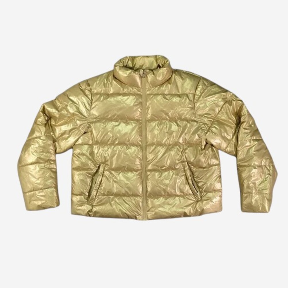 Source Unknown Gold Puffer Jacket
